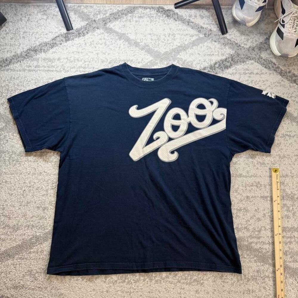 Zoo York skateboarding navy front & back shirt size XXL